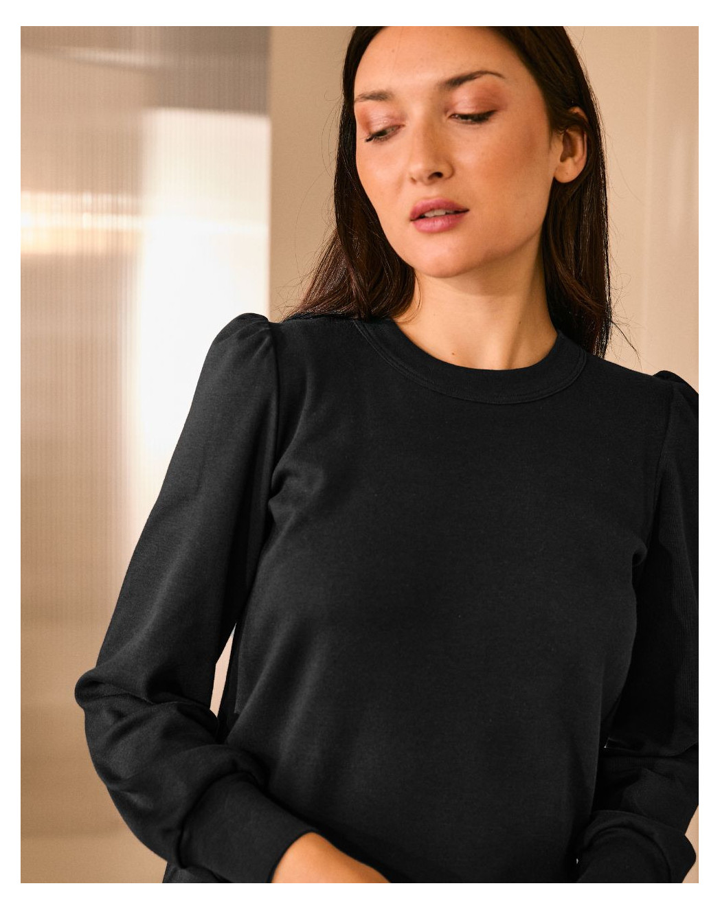 la petite robe manches longues noire 5 Noir