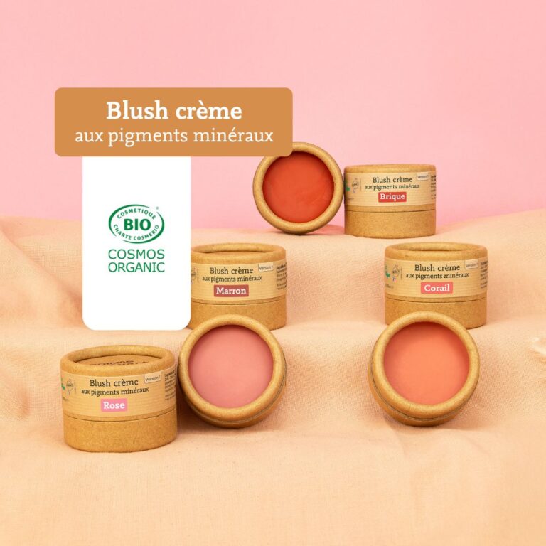 Comme Avant - Blush crème aux pigments minéraux - Version 1 – 1 pot - 10g / Corail