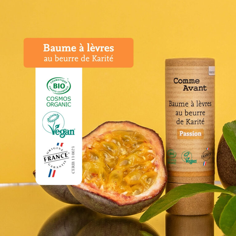 Comme Avant - Baume à lèvres au beurre de karité - Version 2 – 1 baume à lèvres - 15g / Menthe