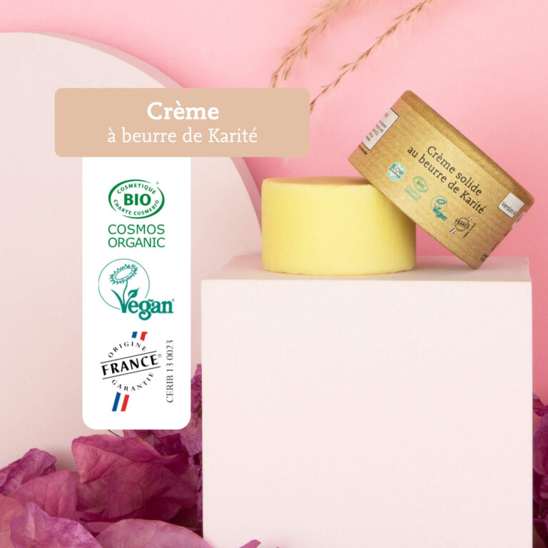 Comme Avant - Crème solide au beurre de karité - Version 4 – 1 pain de crème - 300g