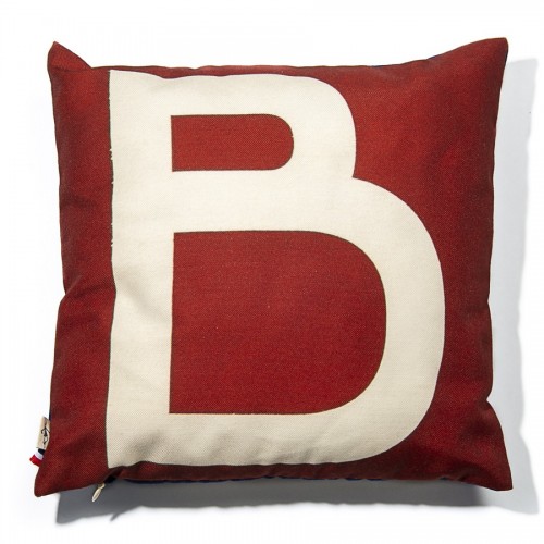 MARON BOUILLIE - Housse de coussin alphabet lettre B
