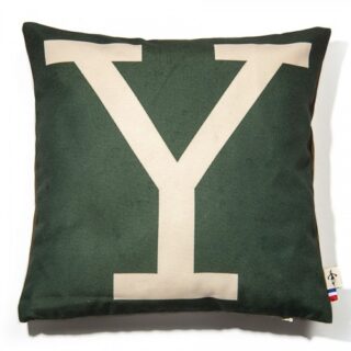 Housse de coussin alphabet lettre Y par la marque Maron Bouillie Maron Bouillie - Housse de coussin alphabet lettre Y