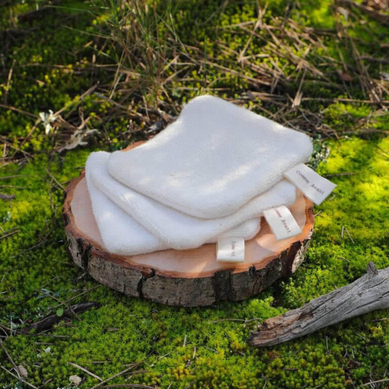 Comme Avant - Lot de 5 Lingettes lavables en coton - Version 1