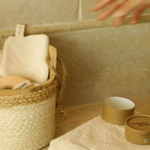 Comme Avant - Lot de 5 Lingettes lavables en coton - Version 1