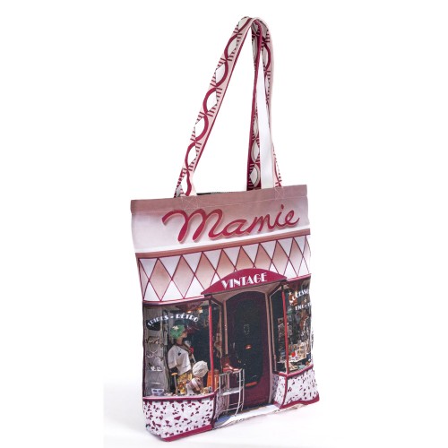 MARON BOUILLIE - Tote bag Paris Mamie vintage