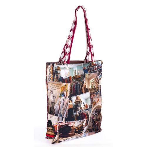MARON BOUILLIE - Tote bag Paris Mamie vintage