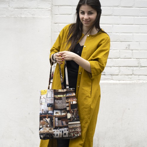 MARON BOUILLIE - Tote bag Paris Mélodies graphiques