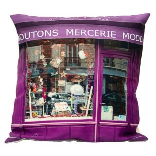 Housse de coussin Mercerie Au mètre à ruban par la marque Maron Bouillie Maron Bouillie - Housse de coussin Mercerie Au mètre à ruban