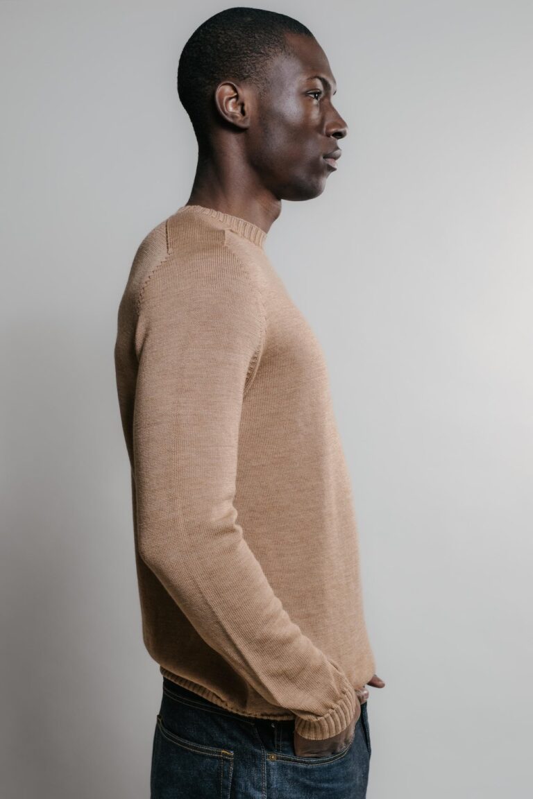 Nitto Knitwear - Pull Col Rond Aris - Camel – XXL