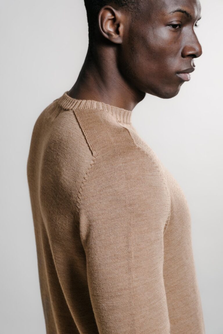 Nitto Knitwear - Pull Col Rond Aris - Camel – XXL
