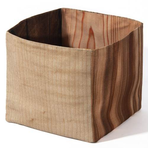 MARON BOUILLIE - Panier de rangement - Bois apprivoisé