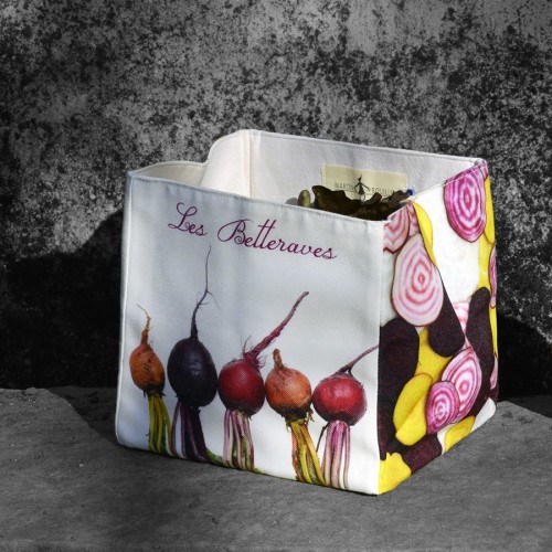 panier de rangement les betteraves MARON BOUILLIE - Boite de rangement Les Betteraves – 2ème choix - petits défauts
