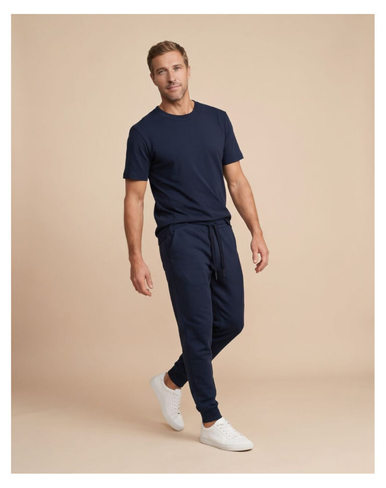 Maison Lemahieu - Pantalon de jogging - Bleu Minuit – 2XL