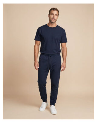 Pantalon de jogging – Bleu Minuit par la marque Maison Lemahieu Maison Lemahieu - Pantalon de jogging – Bleu Minuit