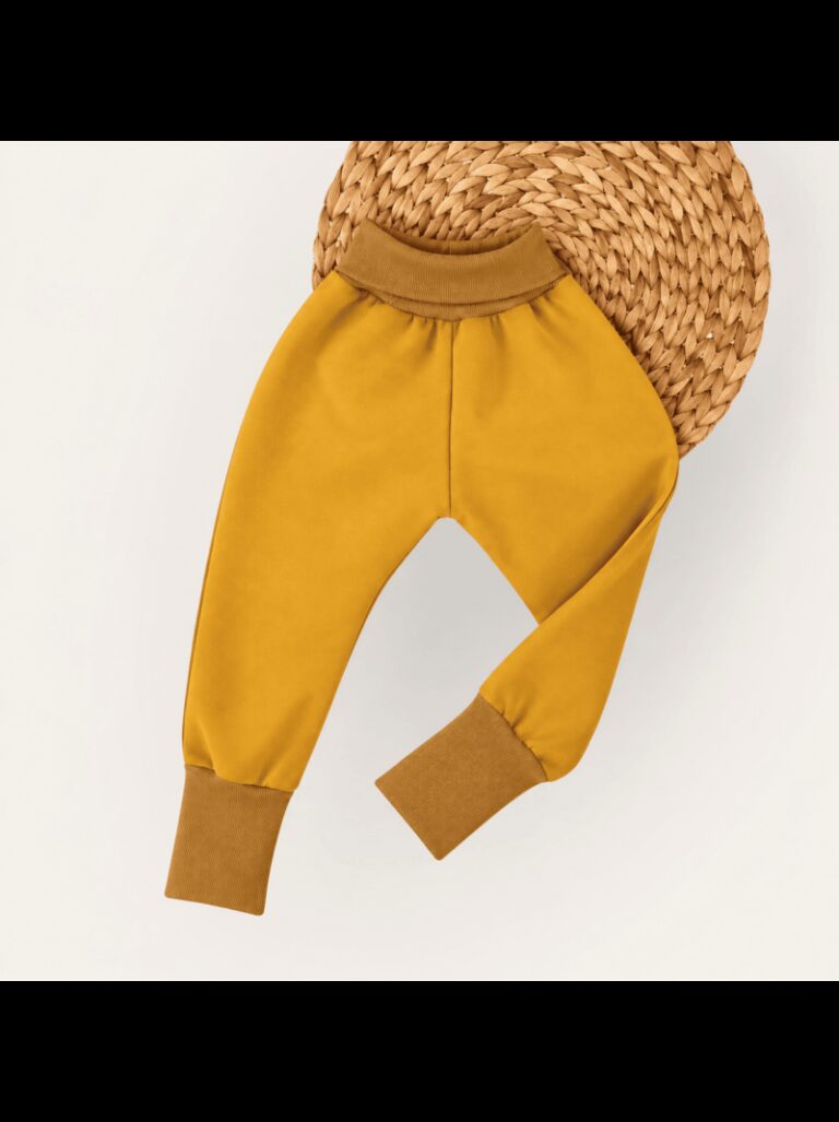 Les Mômes des Dômes - Pantalon outdoor Moutarde