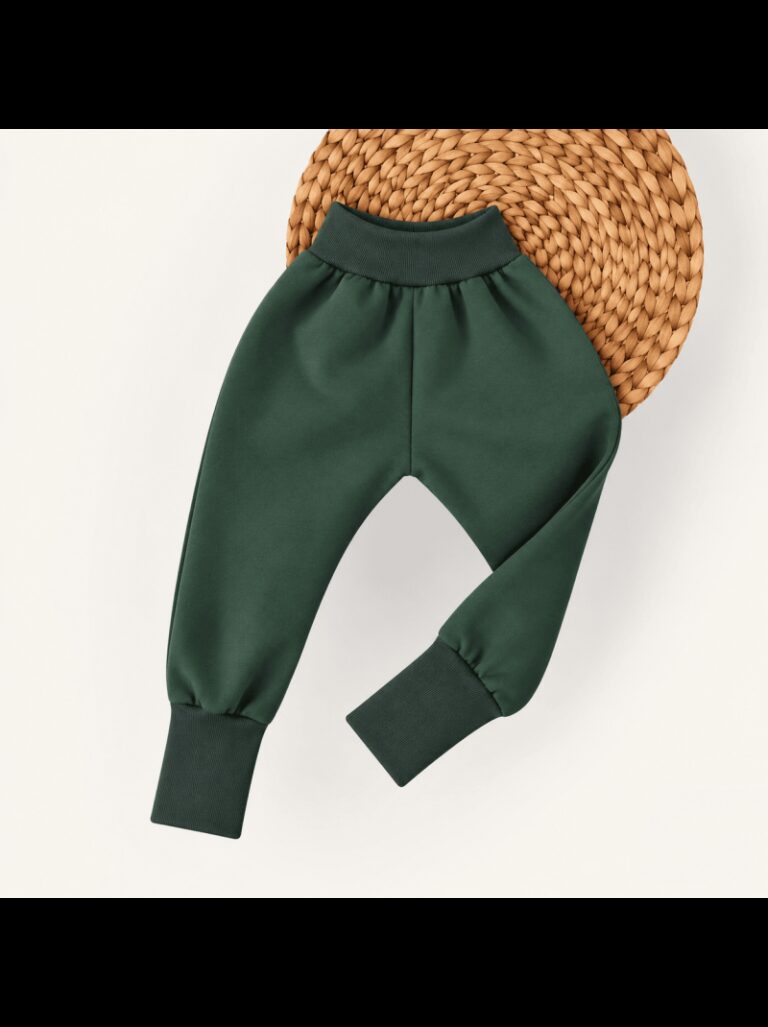 pantalon outdoor vert Les Mômes des Dômes - Pantalon outdoor Vert
