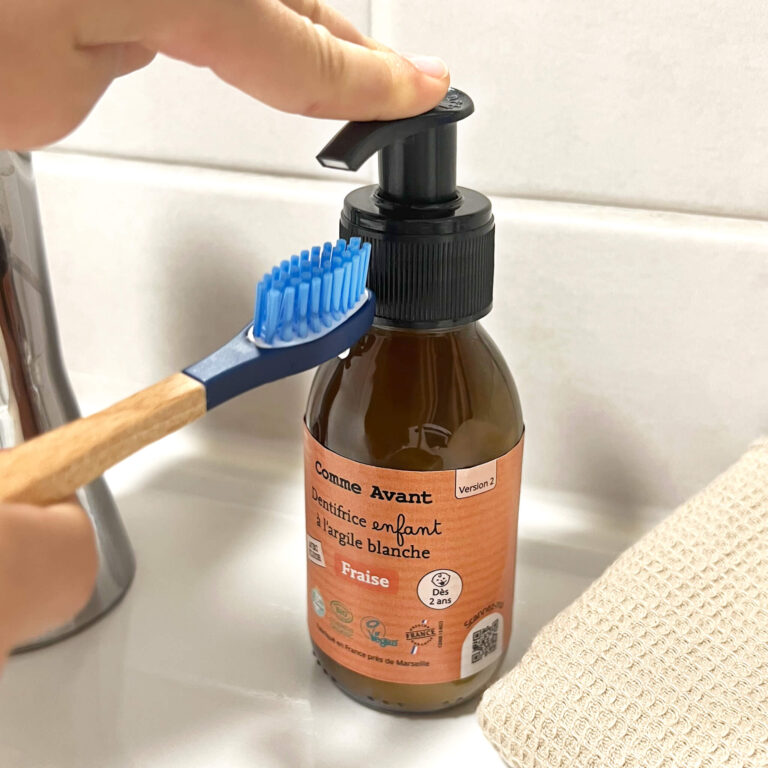 Comme Avant - Dentifrice enfant en pâte à la fraise - Version 2 – 1 recharge de dentifrice - 180ml