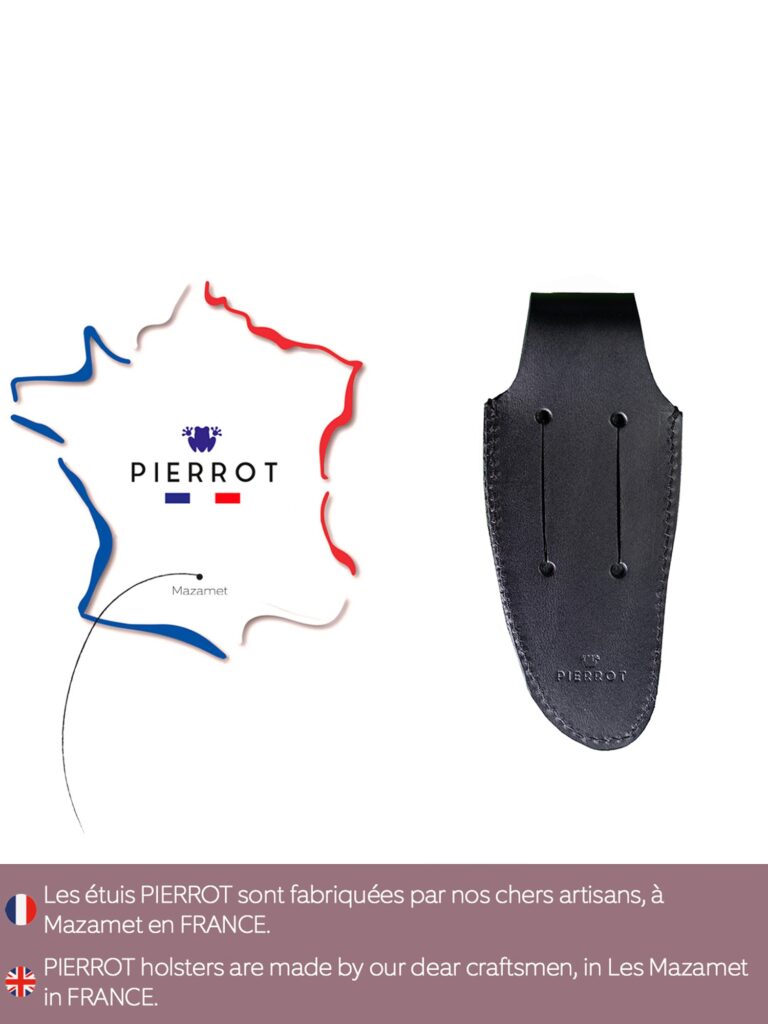 Pierrot - Etui à couteau Camel