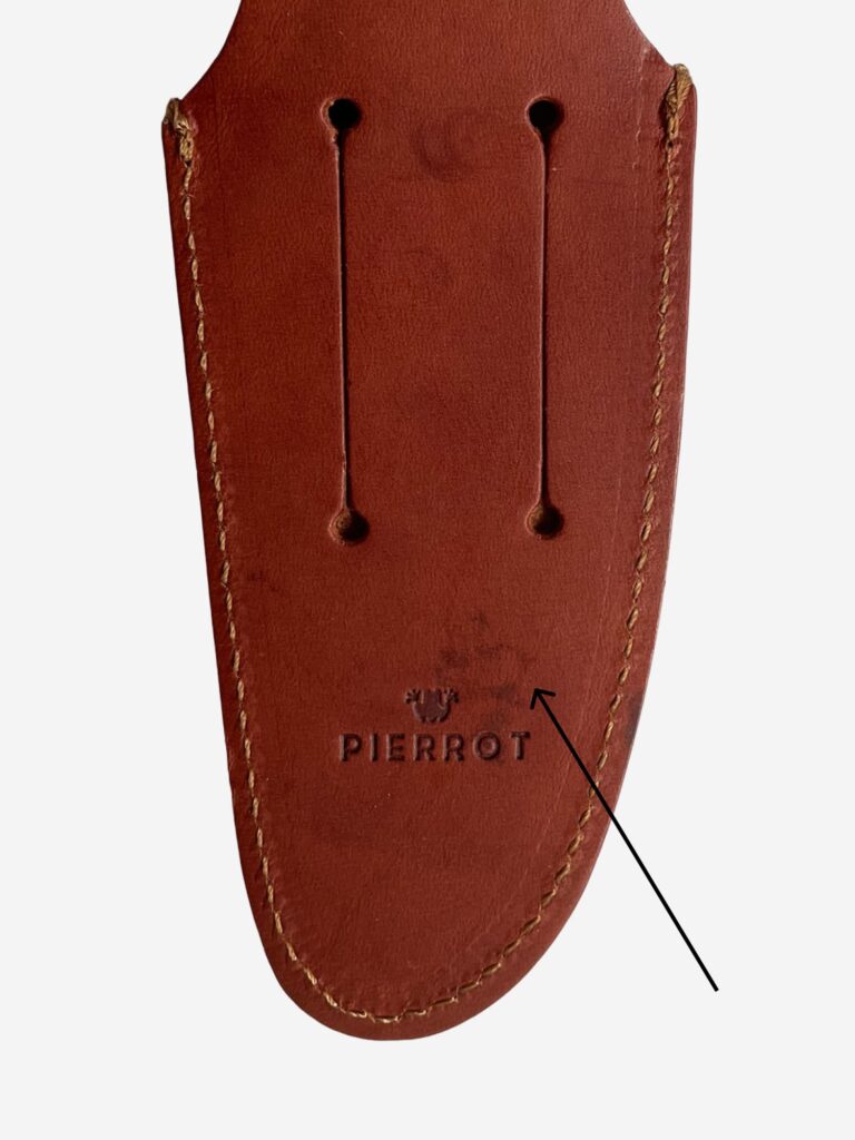 Pierrot - Etui à couteau Cognac