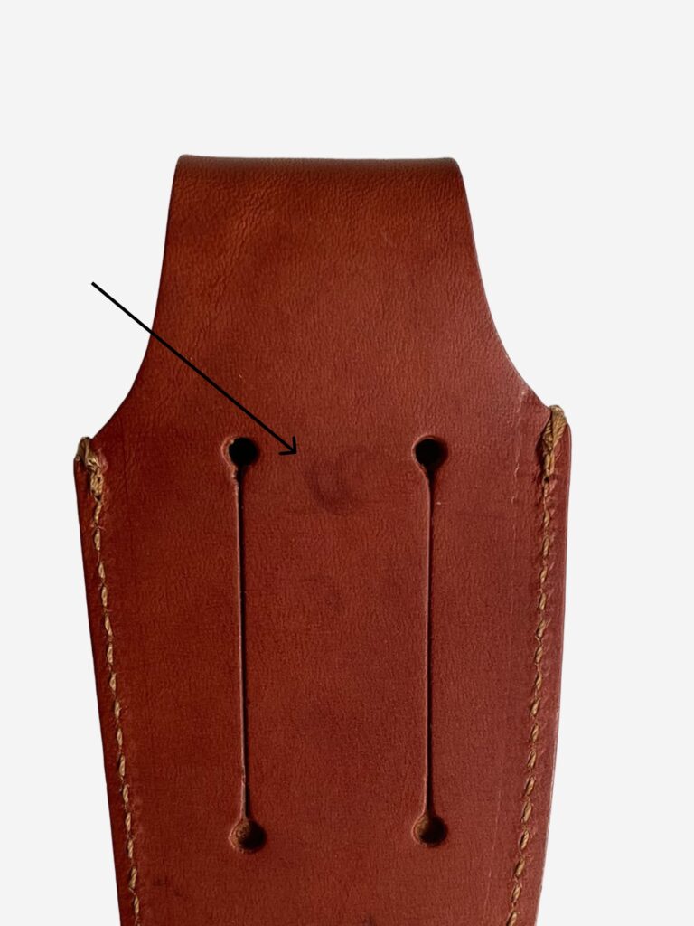 Pierrot - Etui à couteau Cognac