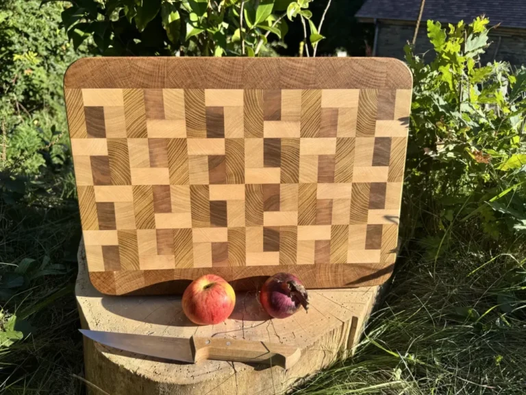Sève et Copeaux - Planche à découper en bois de bout 43