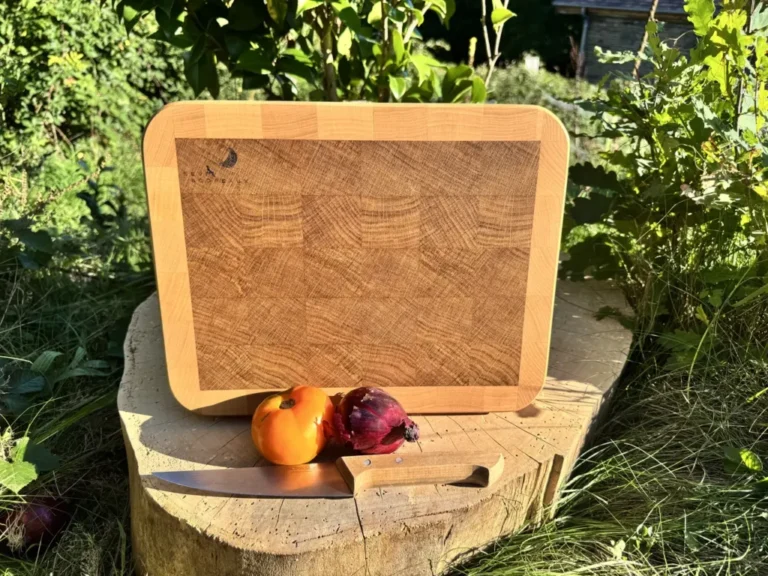 Sève et Copeaux - Planche à découper en bois de bout 33