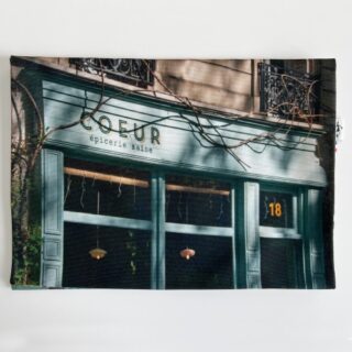 Maron Bouillie - Pochette à livre Paris Cœur d’Ours