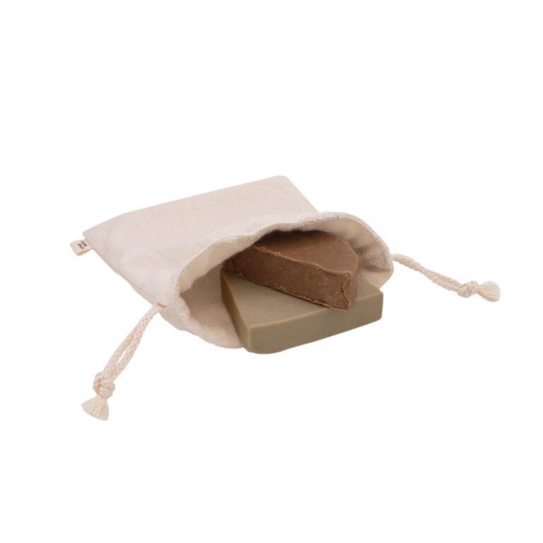 Comme Avant - Pochette à savon en coton - Version 1