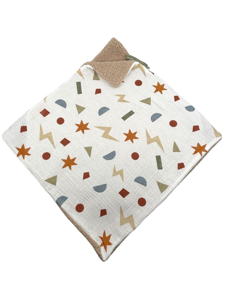 Petit Pote - Poncho bébé enfant – Taille unique / Bleu denim