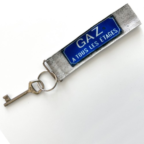 MARON BOUILLIE - Porte-clés "Eau & Gaz à tous les étages"