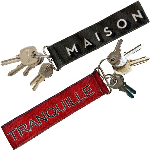 MARON BOUILLIE - Porte-clés "Maison Tranquille"