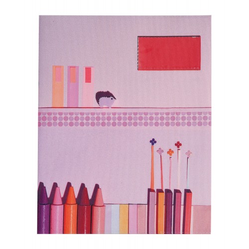 MARON BOUILLIE - Protège cahier La Bricole Rose – A4