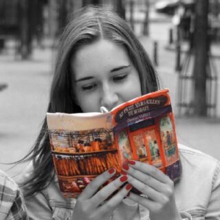 Maron Bouillie - Protège livre Au Petit Versailles du Marais