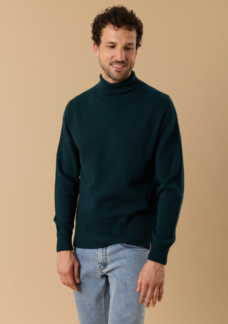 Montlimart - PULL JULIAN VERT OMBRE