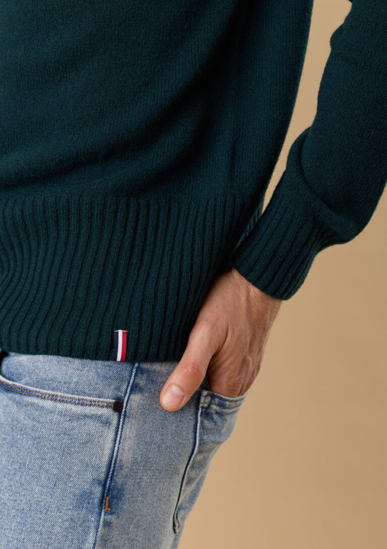 Montlimart - PULL JULIAN VERT OMBRE