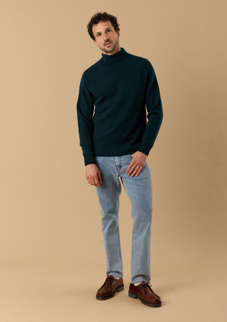 Montlimart - PULL JULIAN VERT OMBRE