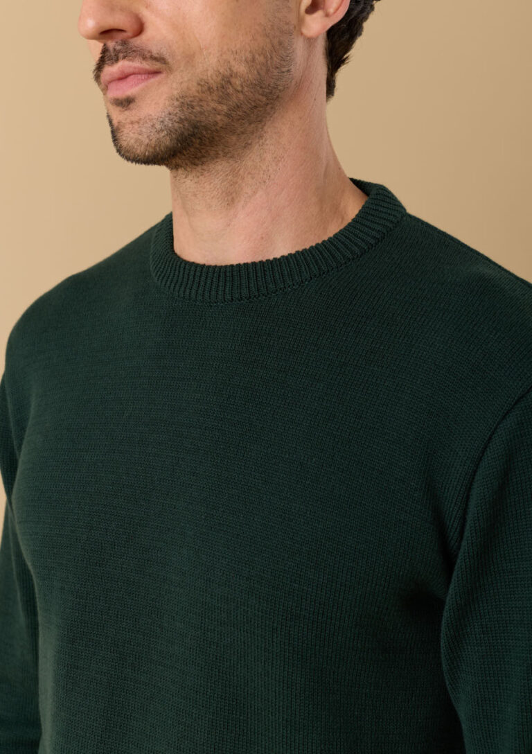 Montlimart - PULL MILO VERT OMBRE