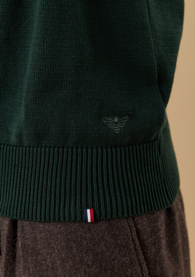 Montlimart - PULL MILO VERT OMBRE