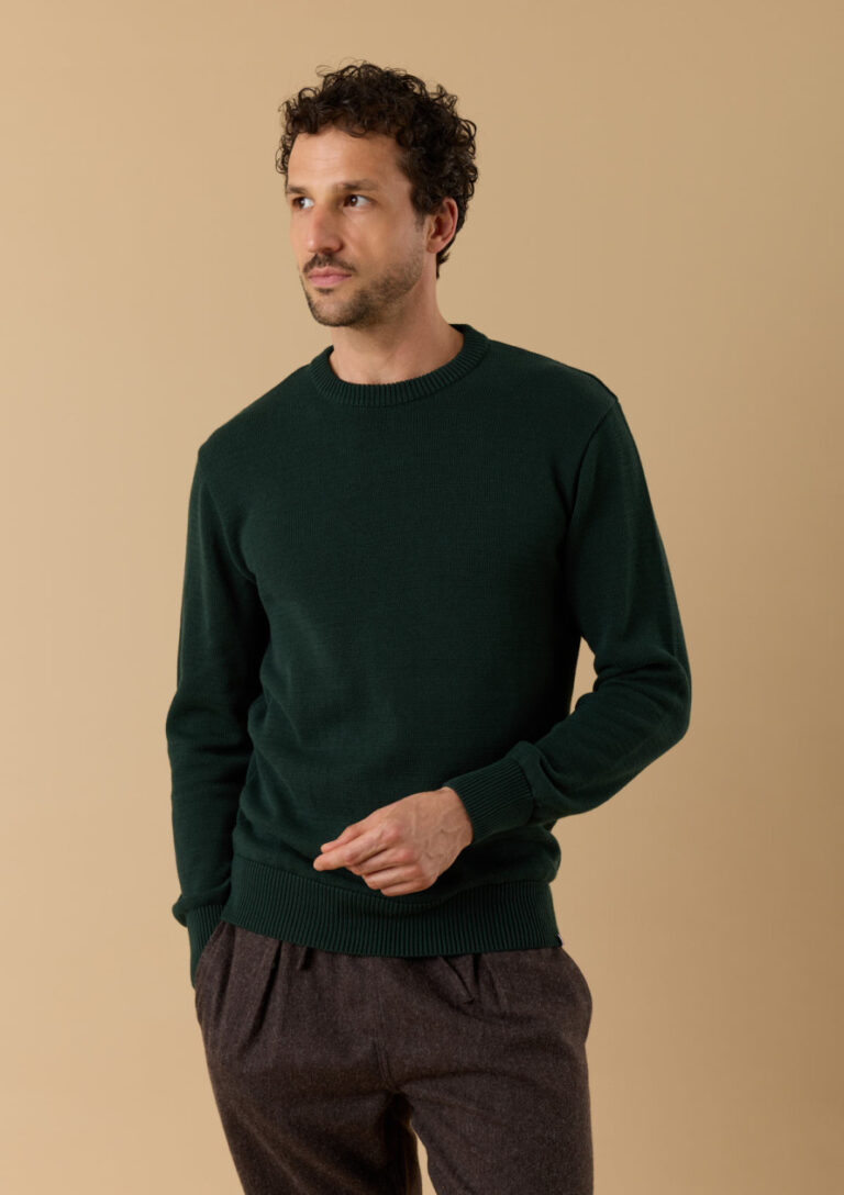 Montlimart - PULL MILO VERT OMBRE