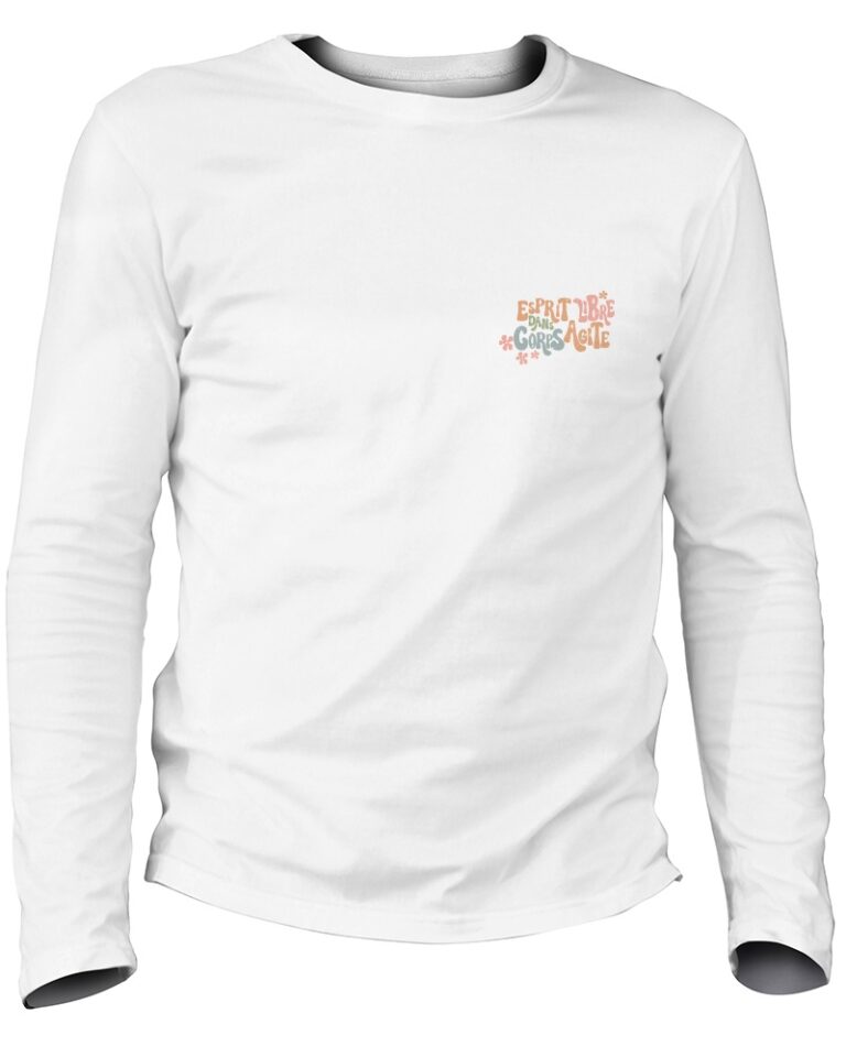 Adrenagliss - RETRO - TEE SHIRT MANCHES LONGUES HOMME FABRIQUÉ EN FRANCE EN COTON BIO – Gris chiné
