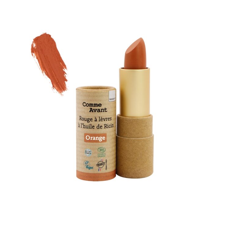 Comme Avant - Rouge à lèvres à l’huile de ricin - Version 1 – 1 rouge à lèvres - 4g / Marron