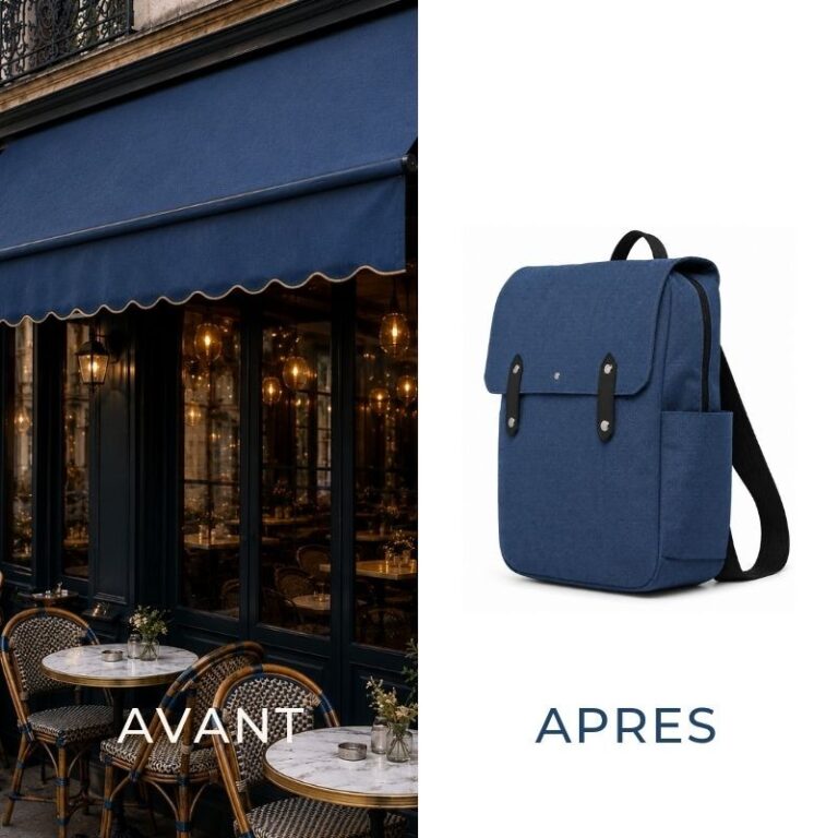 SAINT LAZARE - Sac à dos Made in France - Paul bleu