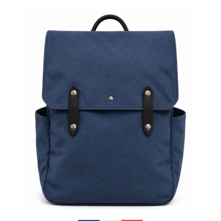 sac a dos bleu SAINT LAZARE - Sac à dos Made in France - Paul bleu