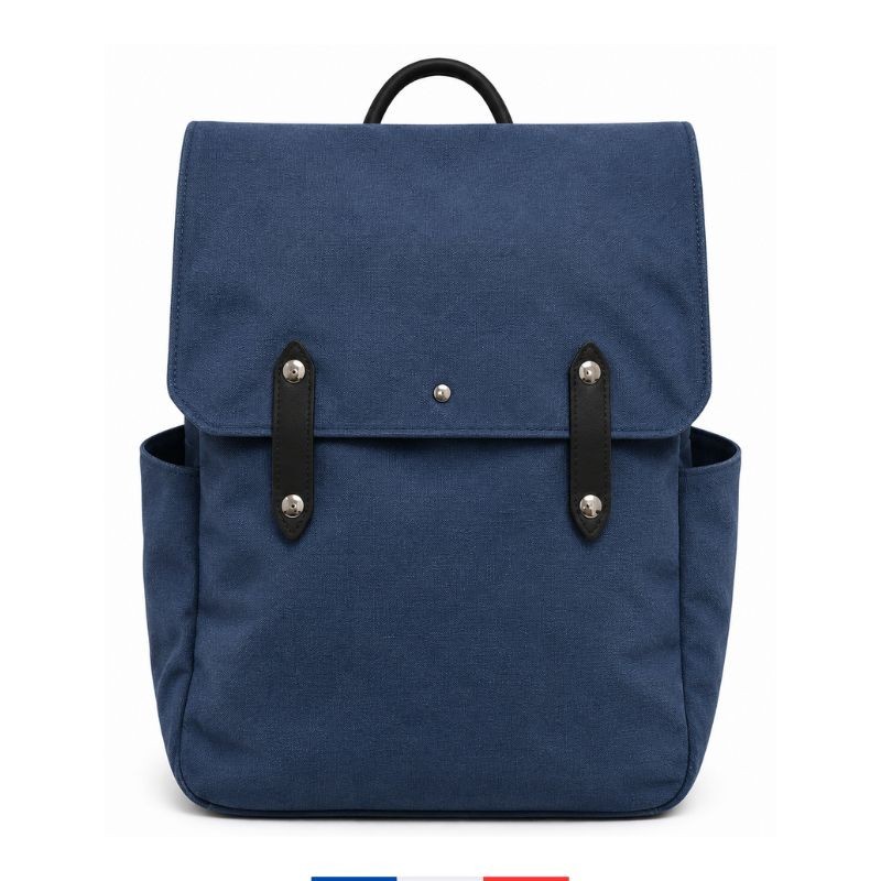 sac a dos bleu SAINT LAZARE - Sac à dos Made in France - Paul bleu