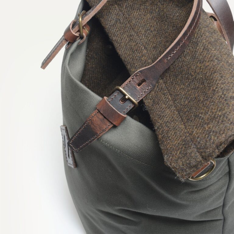 Bleu De Chauffe - Sac à dos Woody 25L - Kaki BM/Tweed