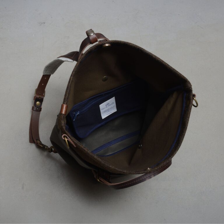 Bleu De Chauffe - Sac à dos Woody 25L - Kaki BM/Tweed