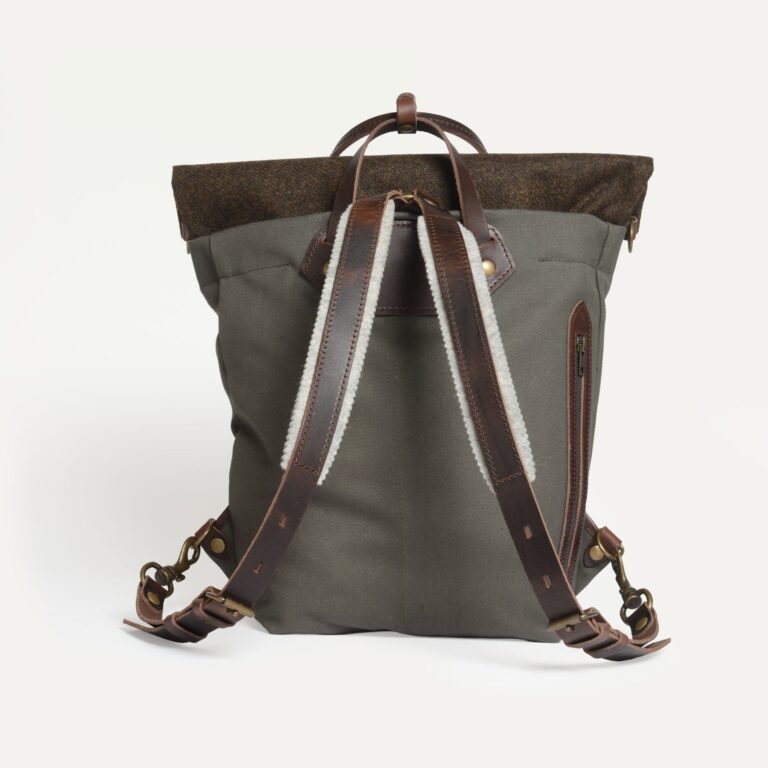 Bleu De Chauffe - Sac à dos Woody 25L - Kaki BM/Tweed