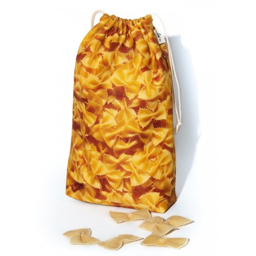 sac alimentaire sachet pates farfalles ecologique made in france MARON BOUILLIE - Sachet de rangement Pâtes Farfalles