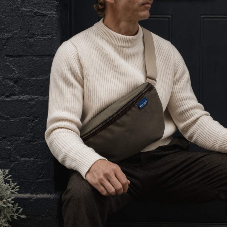 Bleu De Chauffe - Sac Banane New Beat XL - Kaki BM