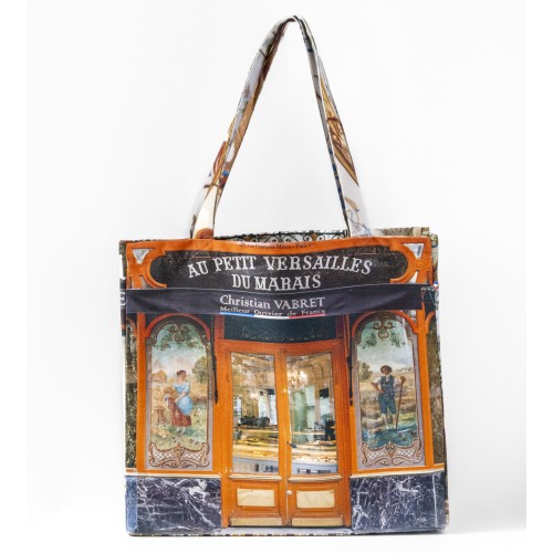 MARON BOUILLIE - Sac Cabas Paris Boulangerie "Au petit Versailles du marais"